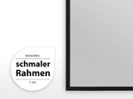 eSmart Expert UKD Tageslicht Rahmen Leinwand 183 cm 72 Zoll GRAU