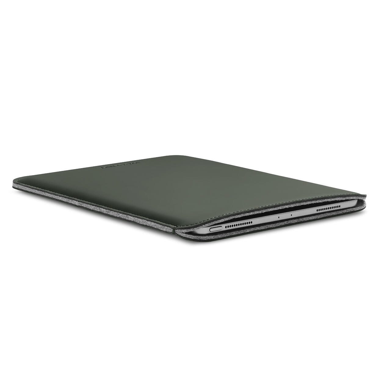 Woolnut beschichtete iPad Hülle für iPad Pro 11" & iPad Air , grün