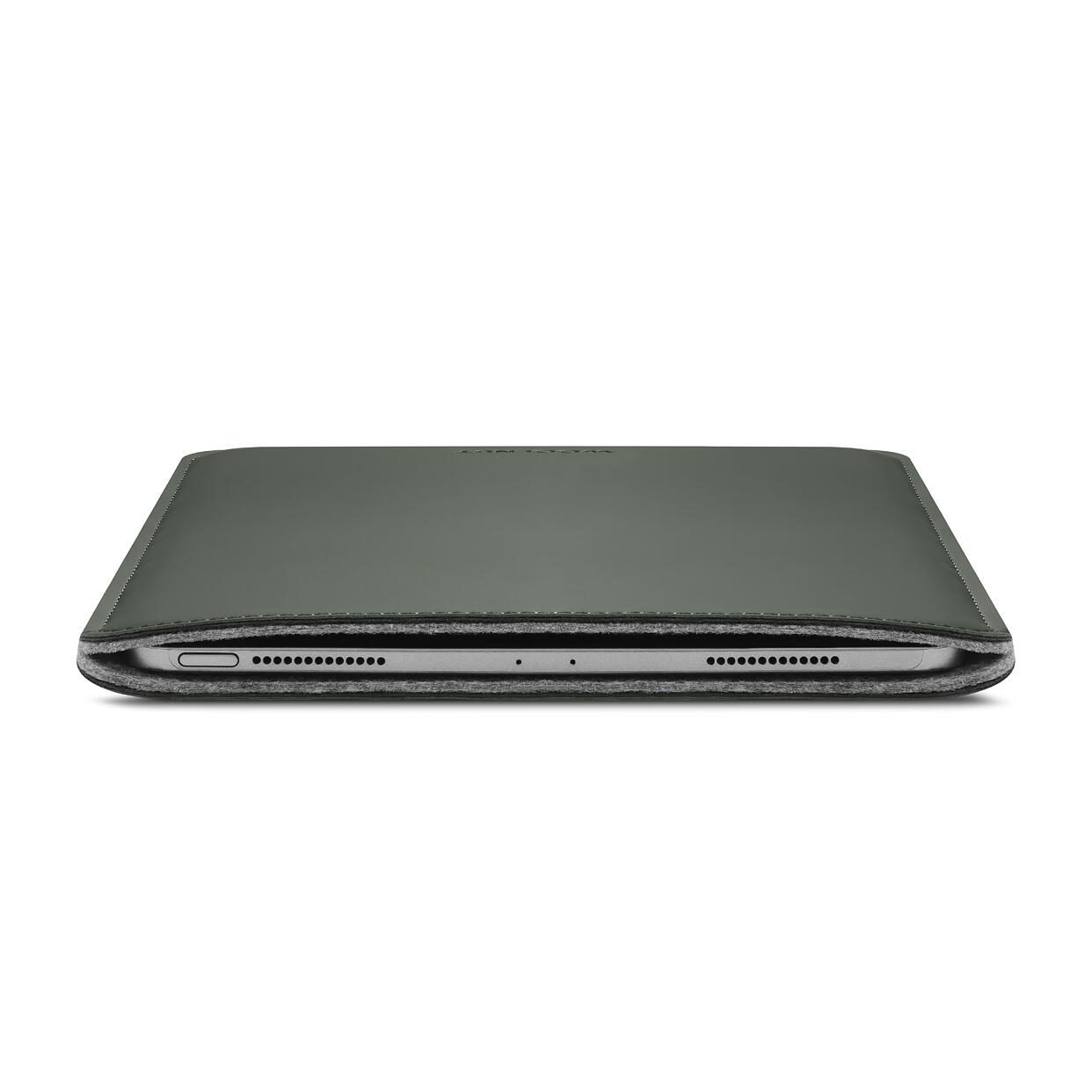 Woolnut beschichtete iPad Hülle für iPad Pro 11" & iPad Air , grün
