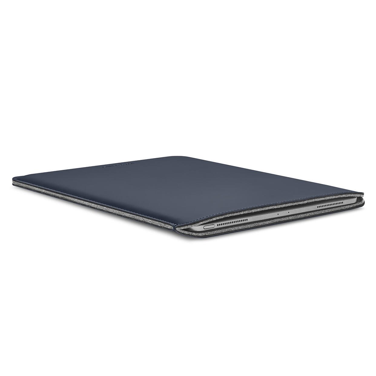 Woolnut beschichtete iPad Hülle für iPad Pro 12,9" & iPad Air , blau
