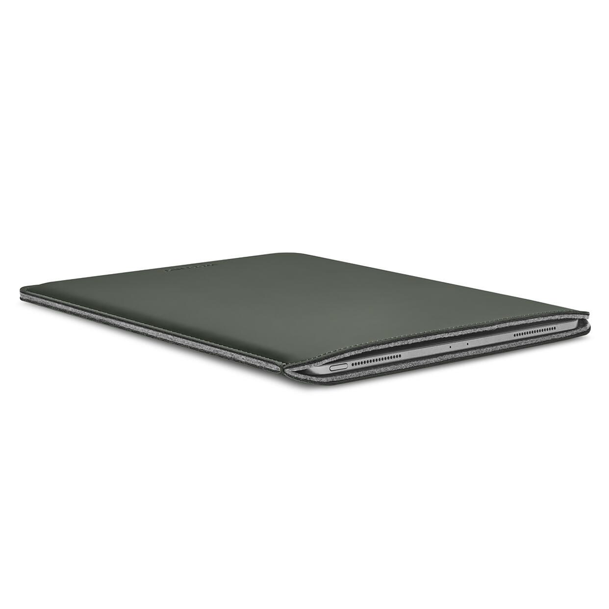 Woolnut beschichtete iPad Hülle für iPad Pro 12,9" & iPad Air , grün