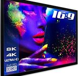 eSmart Professional MIRALE Tageslicht Rahmen Leinwand Grau 295 x 165 cm (133") 16:9