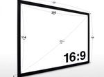 eSmart Professional MIRALE Akustik-Rahmen Leinwand 203 x 114 cm (92") 16:9