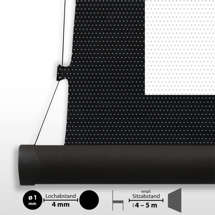 eSmart Expert XTS Akustik Tension Leinwand 332 x 187 cm (150") 16:9