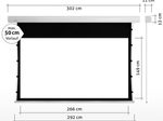 eSmart Expert XTS Tension Leinwand 266 x 149 cm (120") 16:9