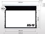 eSmart Expert XTR Tension Leinwand 294 x 166 cm (133") 16:9