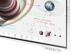 Samsung Flip Pro WM65B Flipchart 165 cm 65 Zoll inkl. Neomounts FL55-875WH1 motorisierter Rollwagen & Tray CY-TF65BBC
