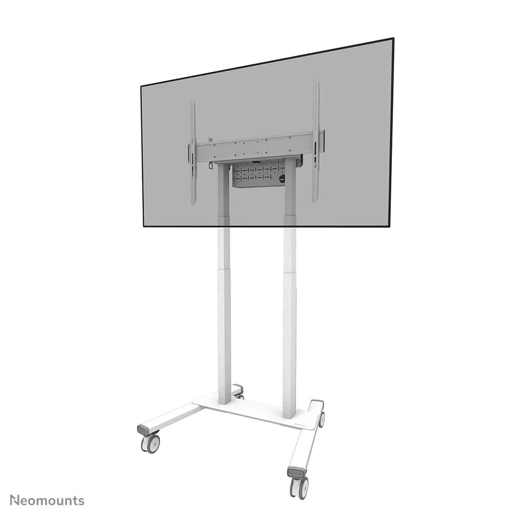 Samsung Flip Pro WM65B Flipchart 165 cm 65 Zoll inkl. Neomounts FL55-875WH1 motorisierter Rollwagen & Tray CY-TF65BBC