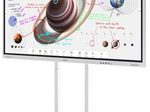 Samsung Flip Pro WM85B Flipchart 215,9 cm 85 Zoll inkl. Neomounts WL55-/AFP-875WH1 motorisierter Standfüßehöhenverstellbar