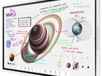 Samsung Flip Pro WM55B Flipchart 138,7 cm 55 Zoll inkl. Peerless SR560 rotierbarer Rollwagen & Tray CY-TF65BBC