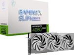 MSI GeForce RTX 4080 SUPER 16G Gaming X Slim White, 16GB GDDR6X, 2x HDMI, 2x DP