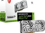 MSI GeForce RTX 4070 SUPER 12G Ventus 2X White OC, 12GB GDDR6X, HDMI, 3x DP