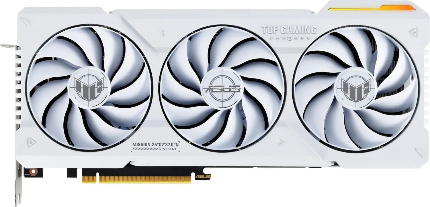 ASUS TUF Gaming GeForce RTX 4070 Ti SUPER OC White, 16GB GDDR6X, 2x HDMI, 3x DP