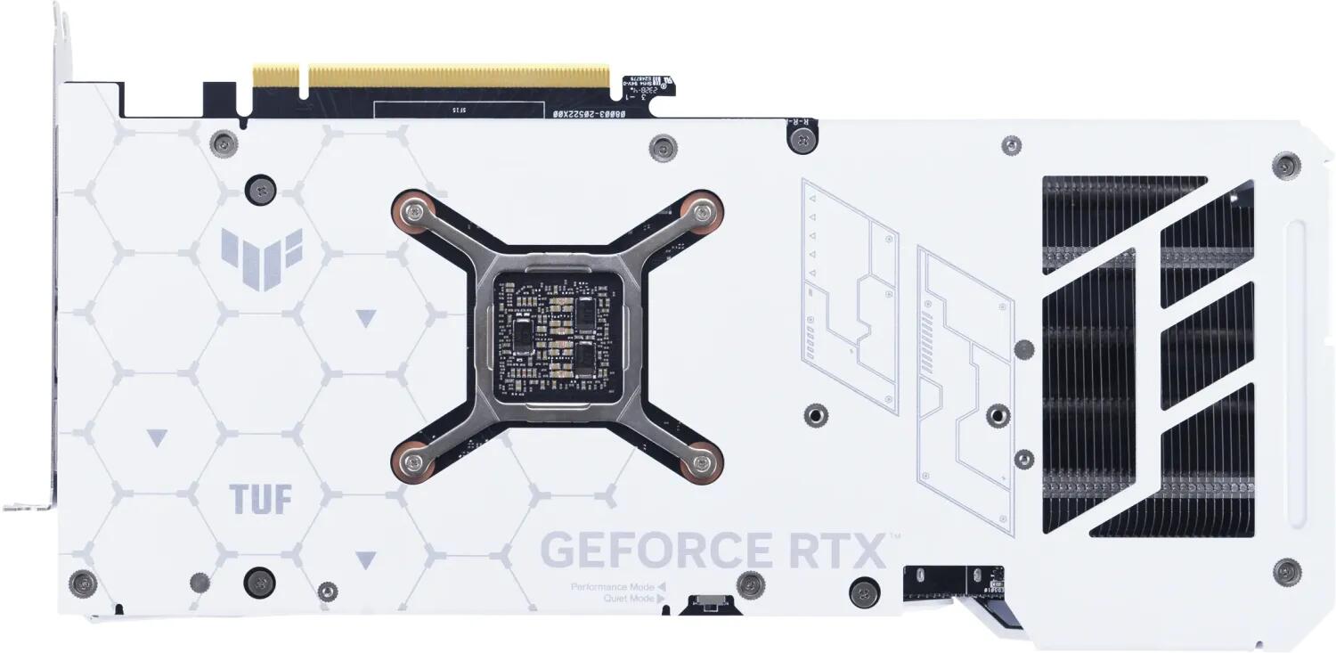 ASUS TUF Gaming GeForce RTX 4070 Ti SUPER OC White, 16GB GDDR6X, 2x HDMI, 3x DP